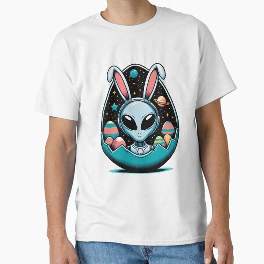 Easter Alien Happy Easter Tshirt Easter Alien Happy Easter Tshirt